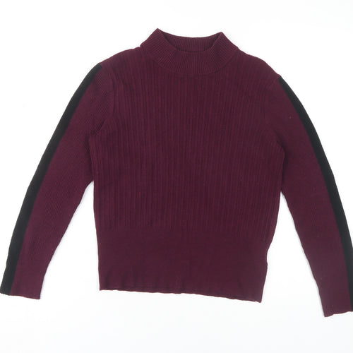 Marks and Spencer Women's Purple Pullover Jumper, Size 14