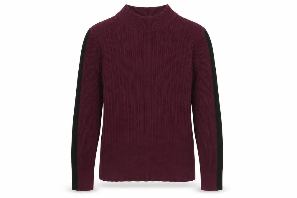 Front view of Marks & Spencer Women's Purple jumper, size 14