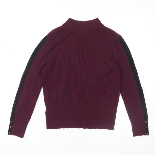 Marks and Spencer Women's Purple Pullover Jumper, Size 14