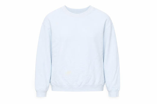 Front view of Monki Women's Blue S Pullover Sweatshirt