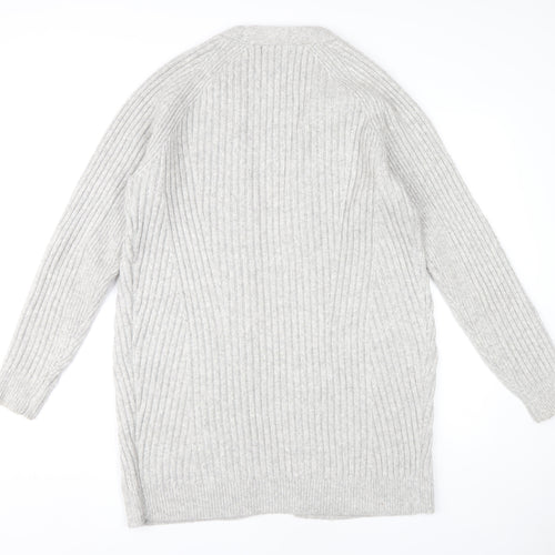 Marks and Spencer Women's Grey Open Front Cardigan, Medium