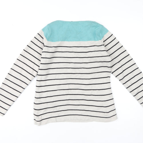 Marks and Spencer Women's Striped Cotton Pullover