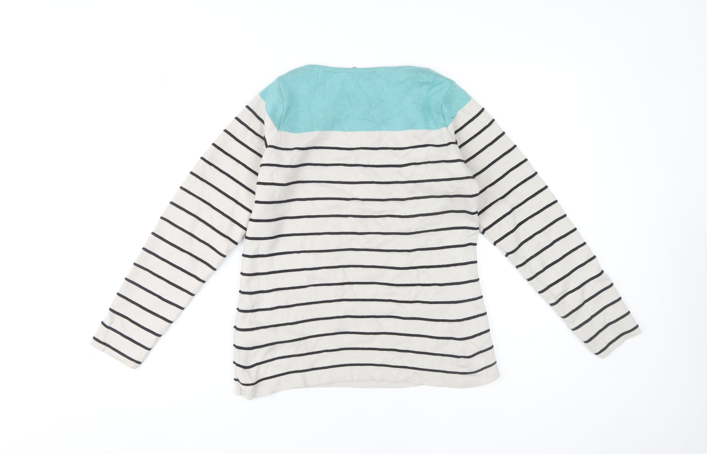 Marks and Spencer Women's Striped Cotton Pullover