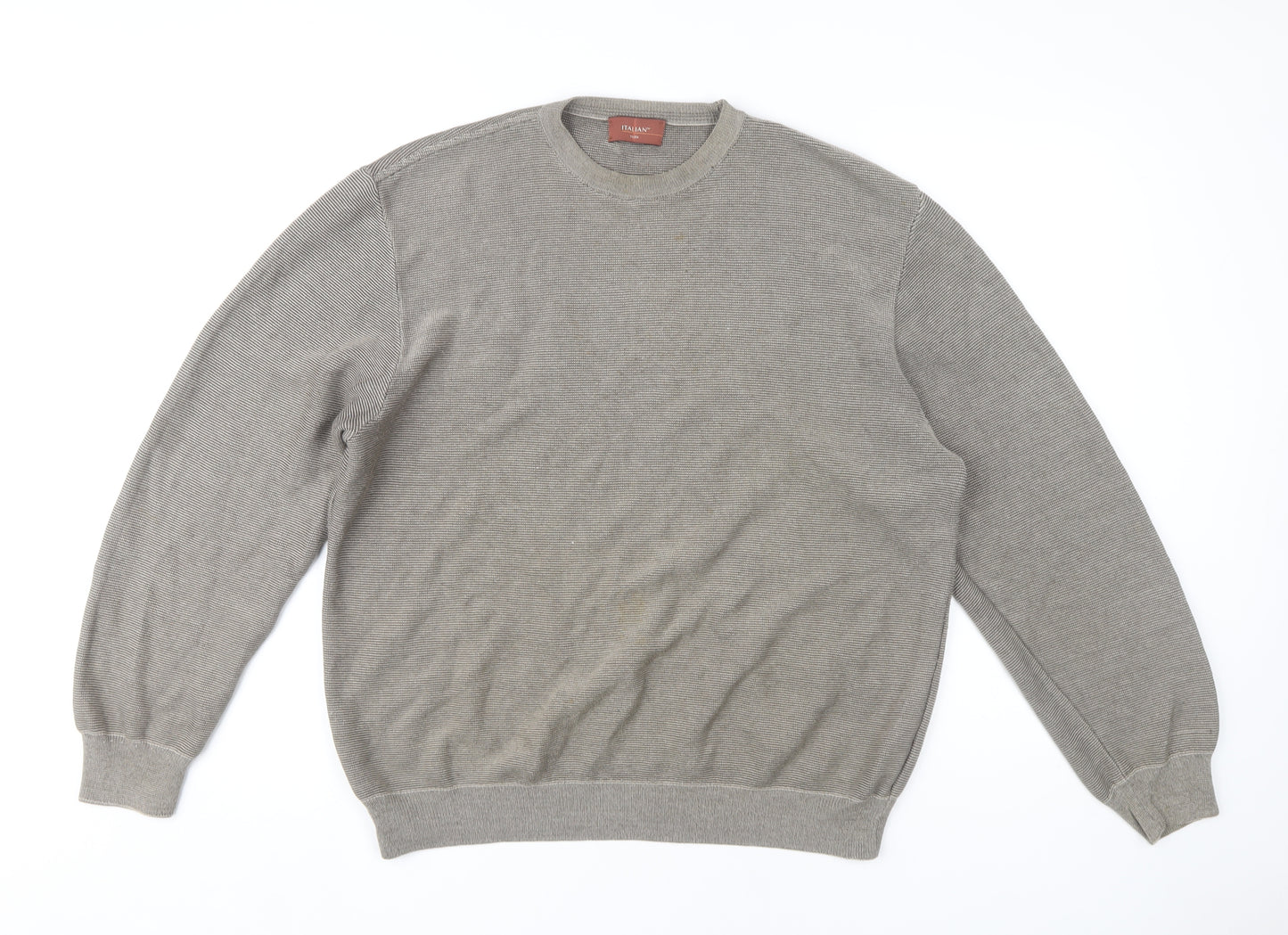 Marks and Spencer Men's Grey Pullover Jumper, Size M