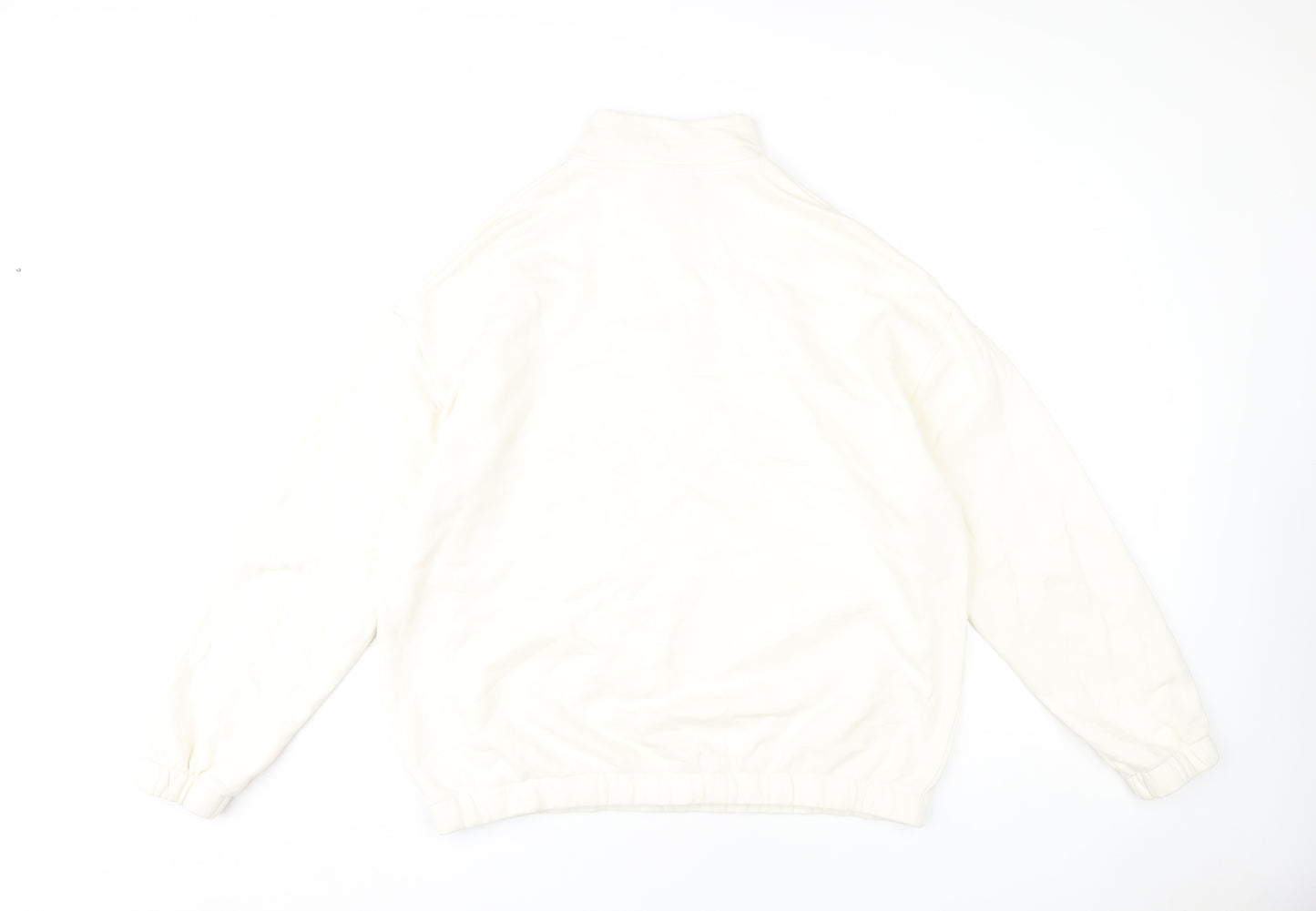 ASOS DESIGN White L Pullover Sweatshirt Unisex