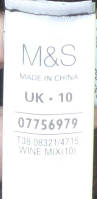 Marks and Spencer Women's Multicoloured Pullover Jumper Size 10