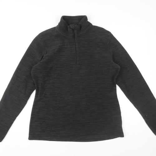 Mountain Warehouse Women's Black Pullover Sweatshirt Size 14