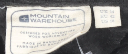 Mountain Warehouse Women's Black Pullover Sweatshirt Size 14