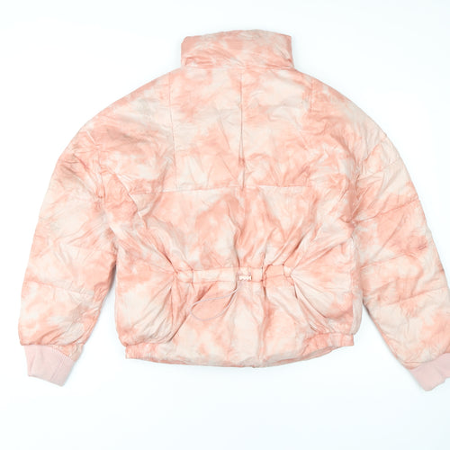 Levi's Pink Women Puffer Jacket XS Casual Winter