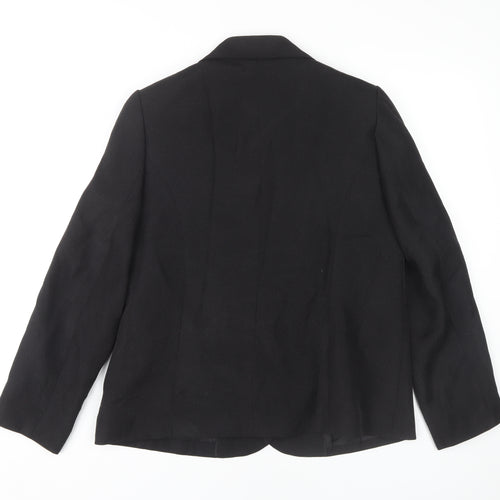 Emma Blake Women's Black Blazer Size 14 Classic Fit