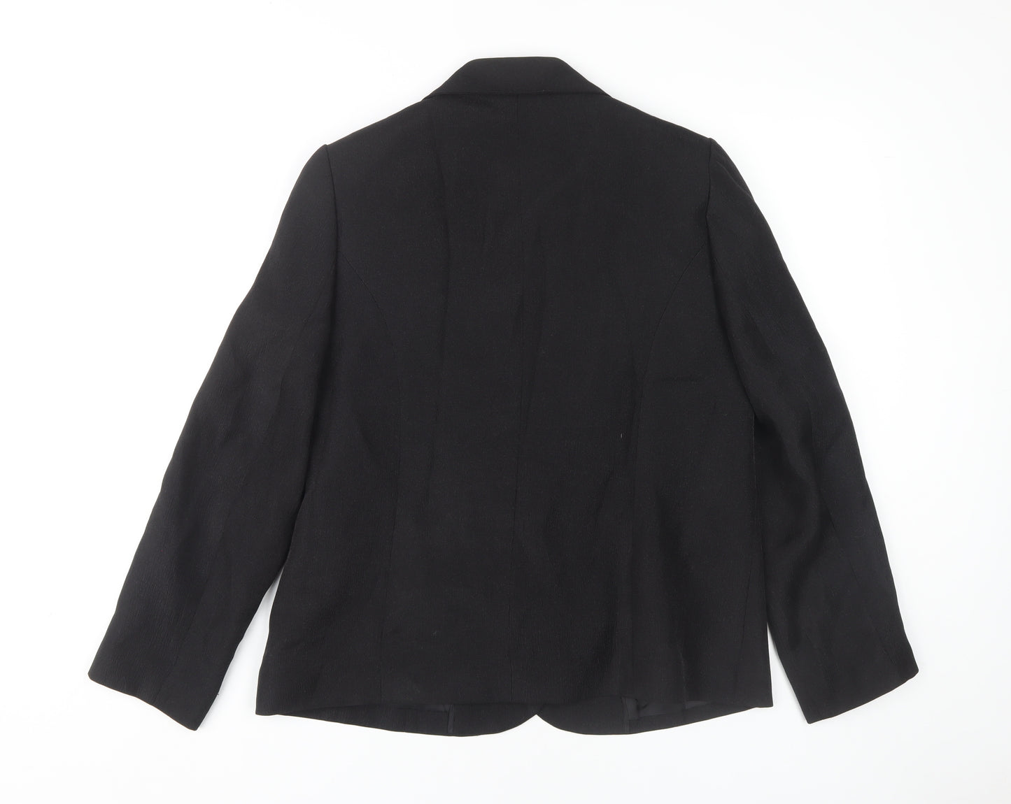 Emma Blake Women's Black Blazer Size 14 Classic Fit