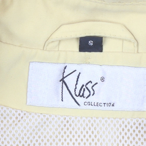 Klass Collection Women's Yellow Hooded Jacket, Size S