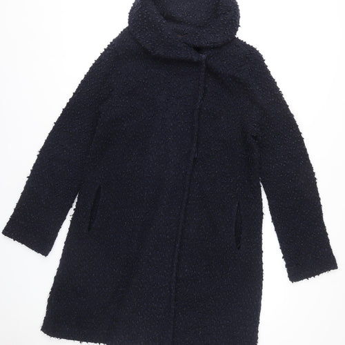 Phase Eight Women's Blue Mid-Length Coat Size 14