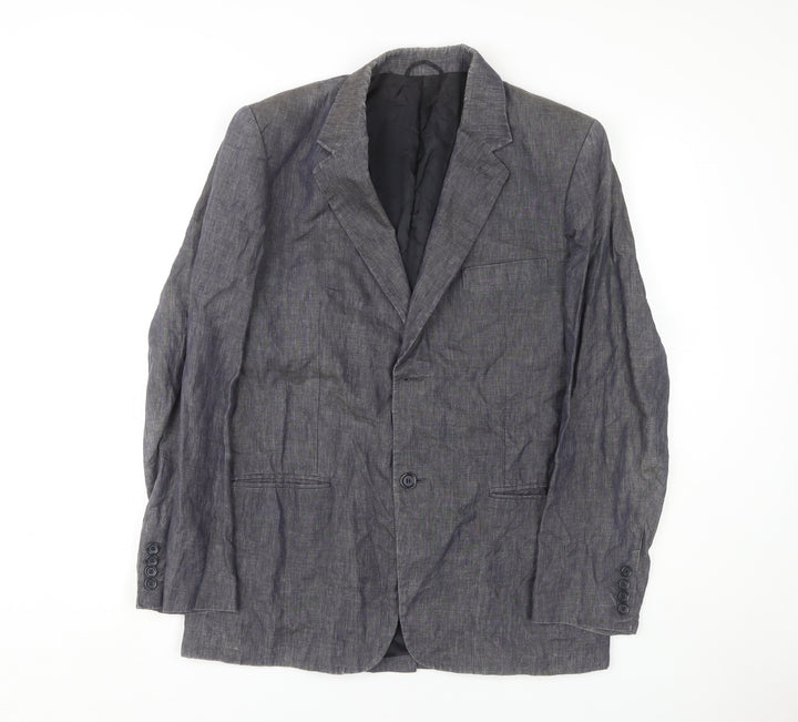 French Connection Men's Grey Blazer Jacket Size 38