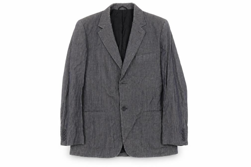 Front view of French Connection Men's Grey Blazer Jacket, size 38