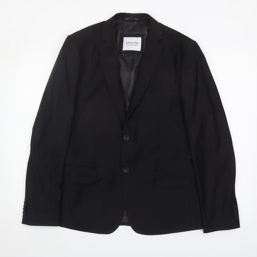 Spectre Men's Black Formal Blazer Size 40