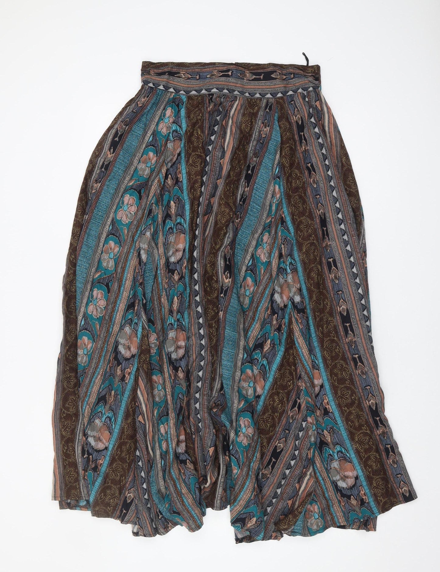 Nightingales Women's Multicoloured Peasant Skirt Size 12