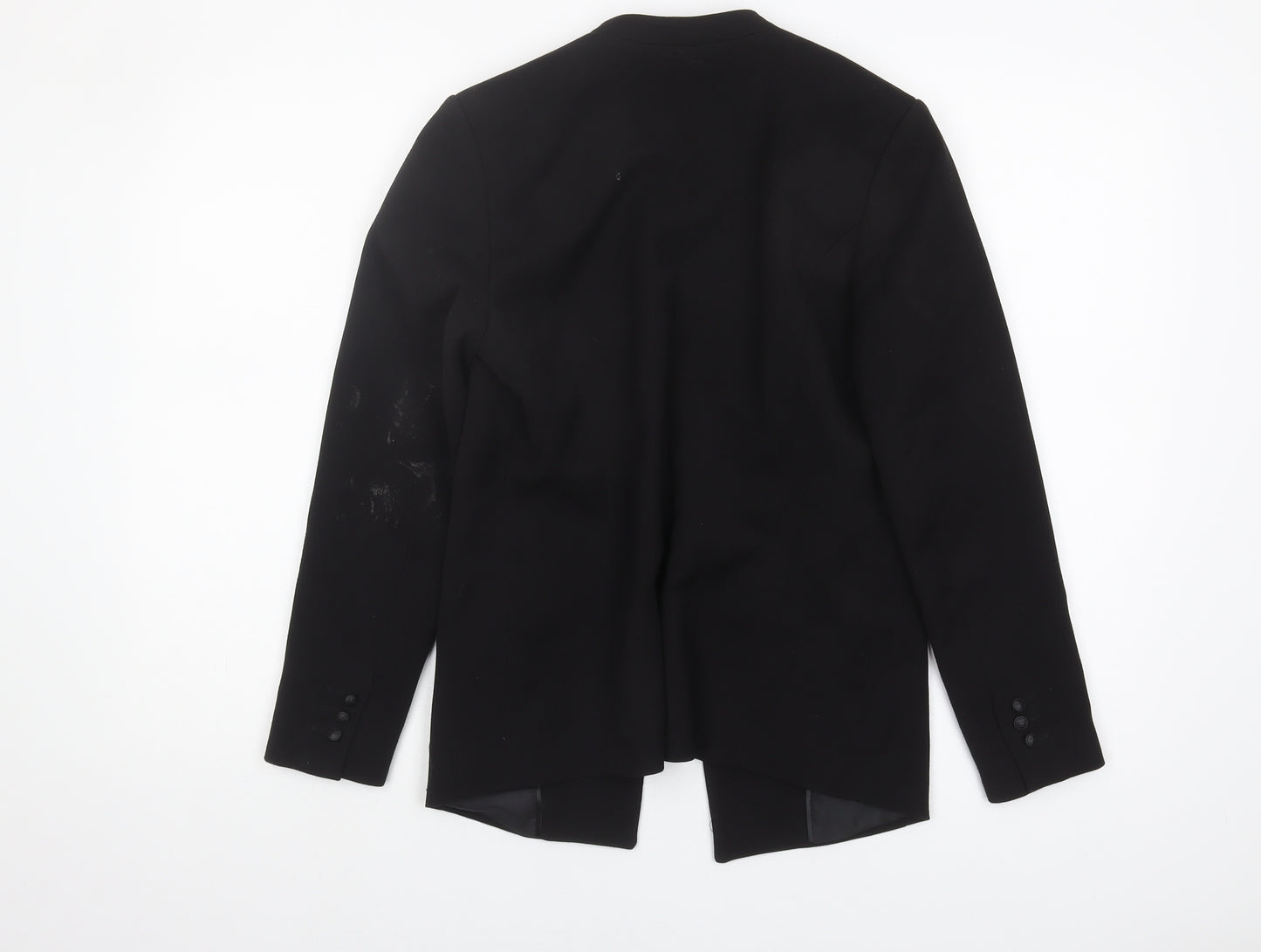 H&M Women’s Black Blazer - Size 8, Double-Breasted