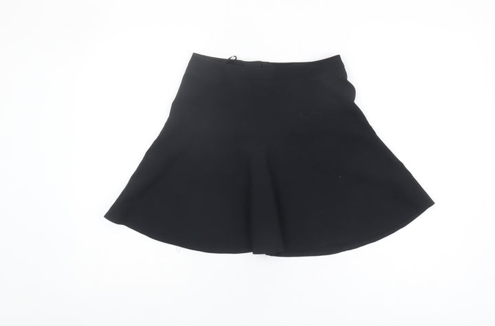 Dorothy Perkins Women's Black Skater Skirt Size 6