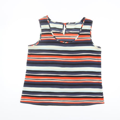 Soaked In Luxury Women's Multicoloured Striped Tank XL