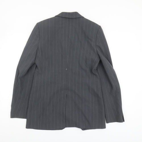Marks & Spencer Women's Grey Pinstripe Blazer