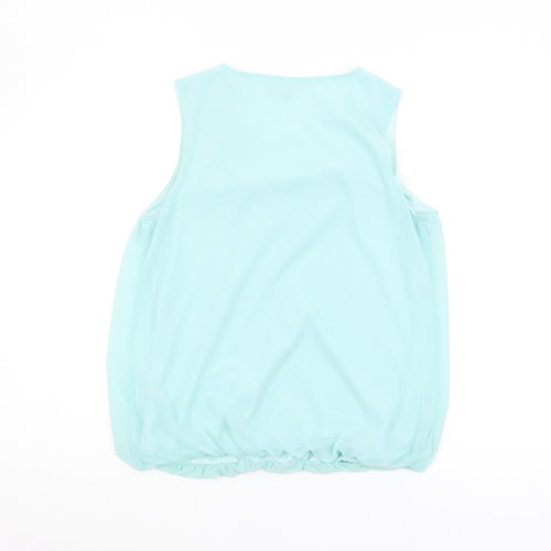 Truworths Women’s Blue Beaded Sleeveless Tank Size 8