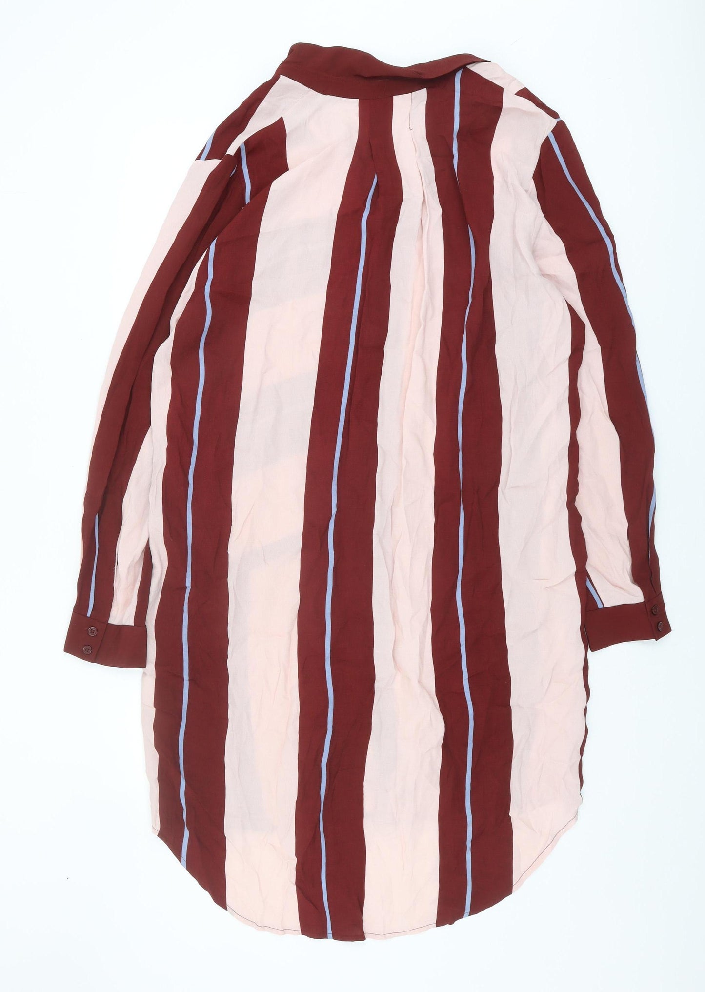 Selected Femme Women Multicoloured Striped Shirt Dress 12