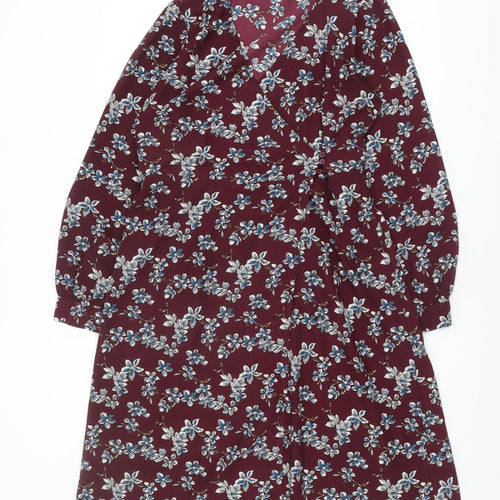 VILA Women's Multicoloured Floral Dress Size 10
