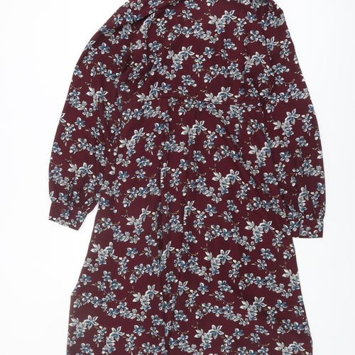 VILA Women's Multicoloured Floral Dress Size 10