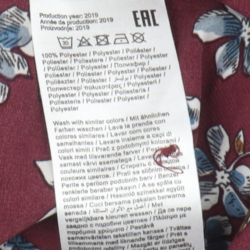 VILA Women's Multicoloured Floral Dress Size 10