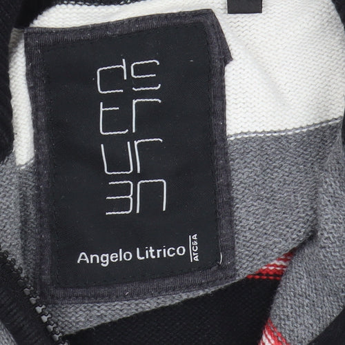 Angelo Litrico Unisex Multicoloured Full Zip Jumper L
