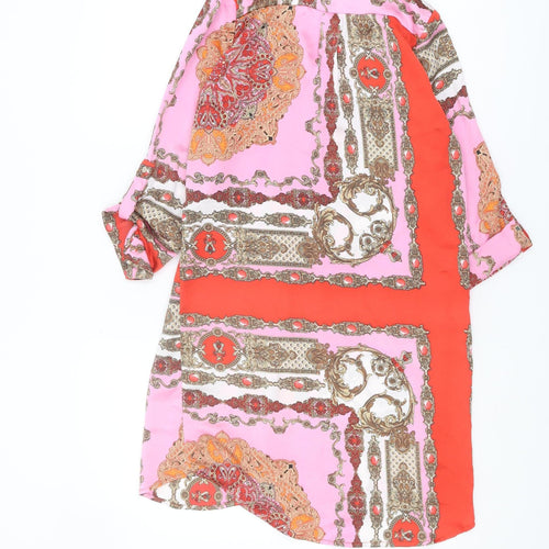 Quiz Women's Multicoloured Shirt Dress Size 6