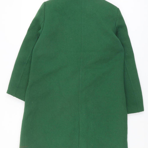 EDC Women's Green Overcoat Size S - Mid-Length