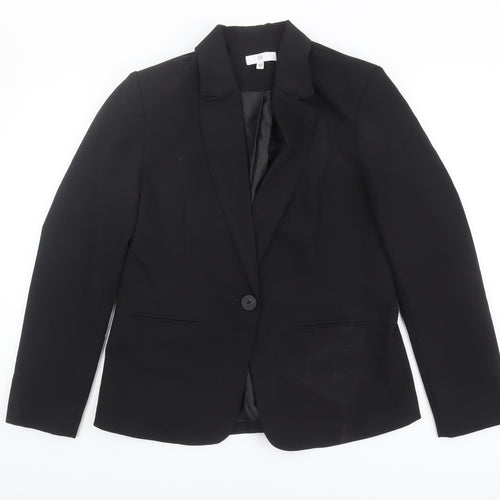 La Redoute Women's Black Size 14 Suit Jacket