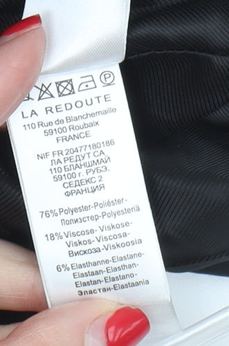 La Redoute Women's Black Size 14 Suit Jacket