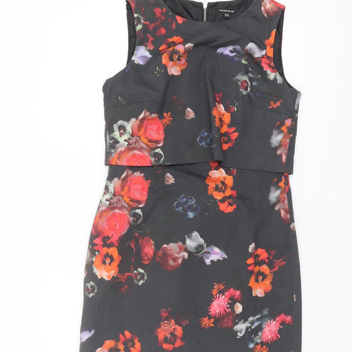 Warehouse Floral Sleeveless Dress Women Size 14