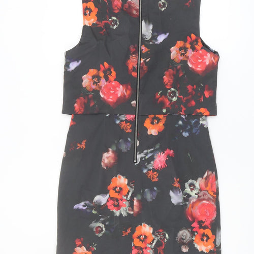 Warehouse Floral Sleeveless Dress Women Size 14