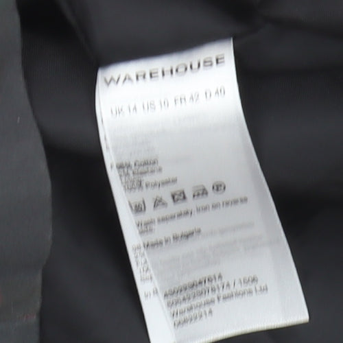 Warehouse Floral Sleeveless Dress Women Size 14