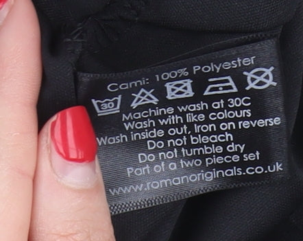 Roman Women's Multicoloured Zebra Print Blouse Size 14