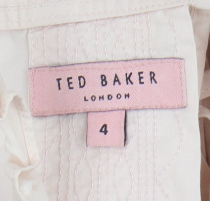 Ted Baker Women's Beige Camisole Tank Top, Size 4