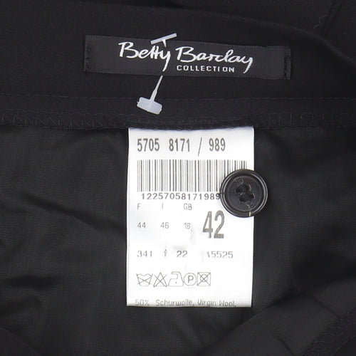 Betty Barclay Women's Black Pencil Skirt, Size 14