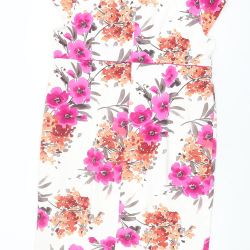 CC Petite Women's Multicoloured Floral Shift Dress