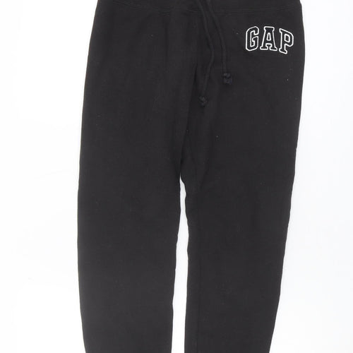 GAP Women’s Black Jogger Trousers Size S Cotton Blend