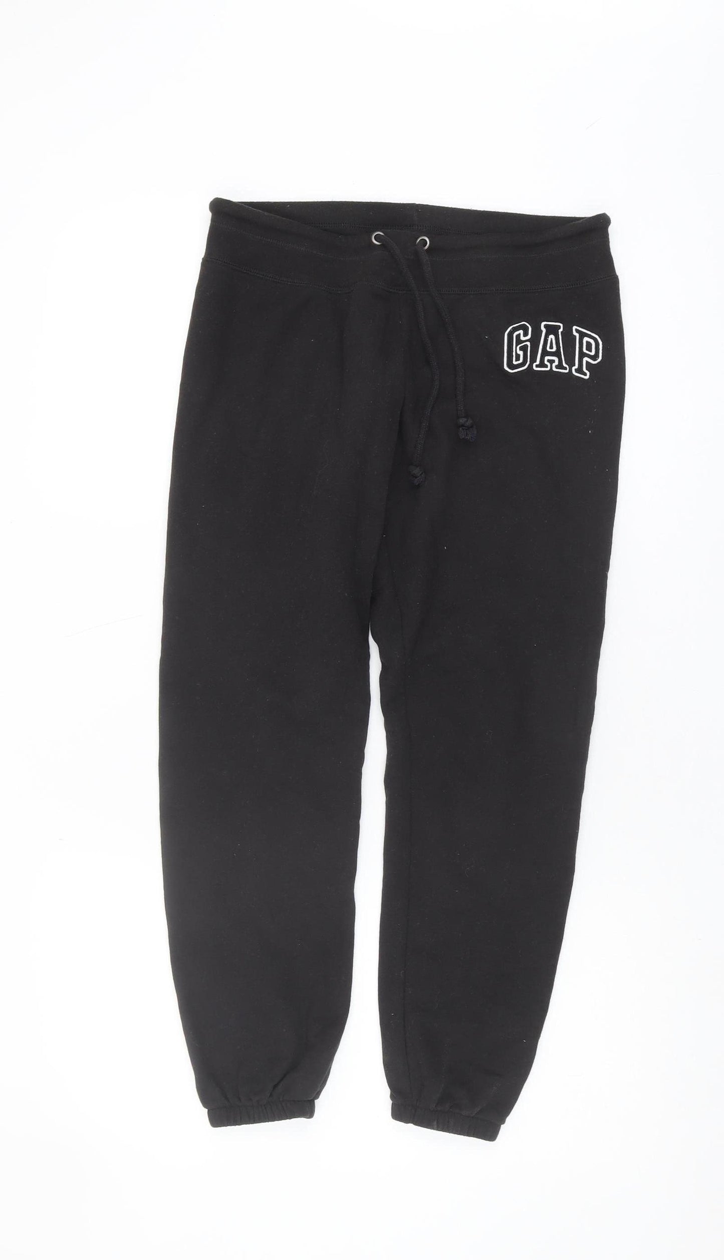 GAP Women’s Black Jogger Trousers Size S Cotton Blend