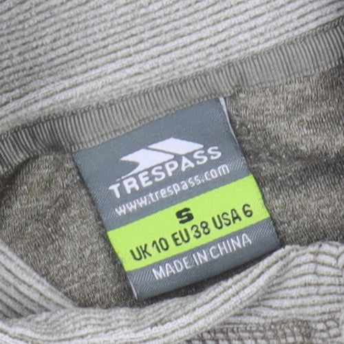 Trespass Women's Grey Soft Shell Jacket Size 10