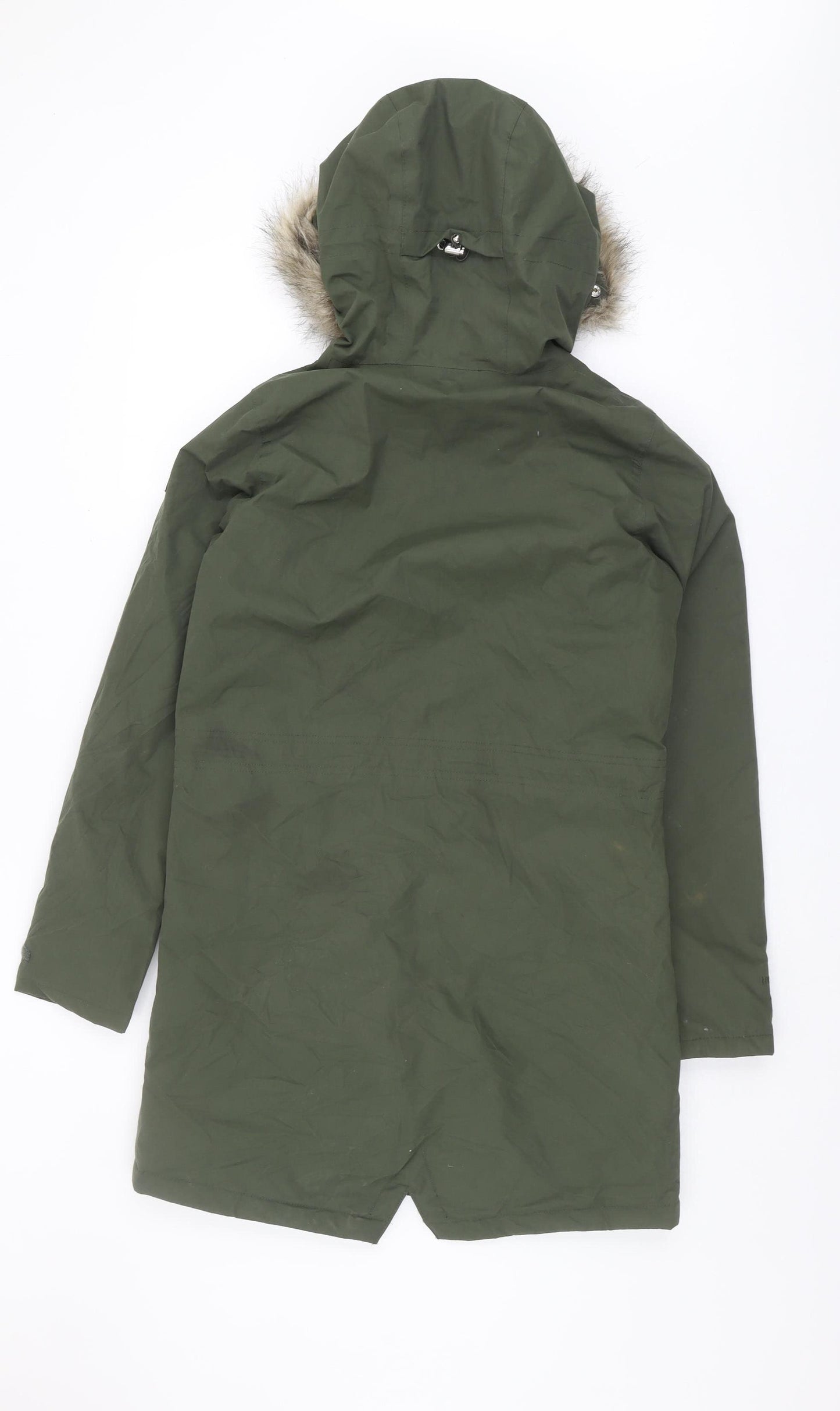 Regatta Women's Green Parka Coat, Size 8