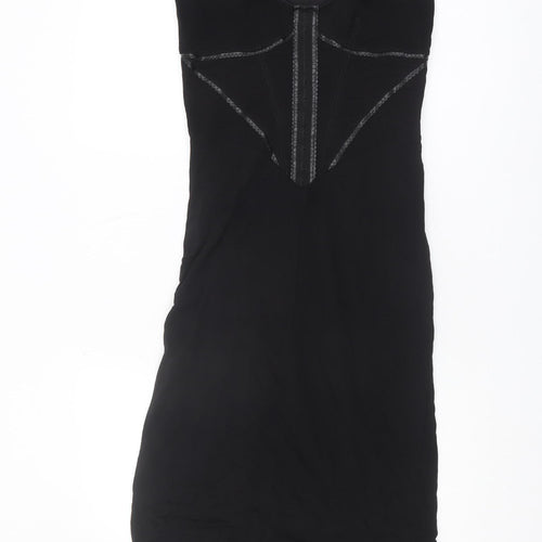 Karen Millen Women’s Black Viscose Sleeveless Dress