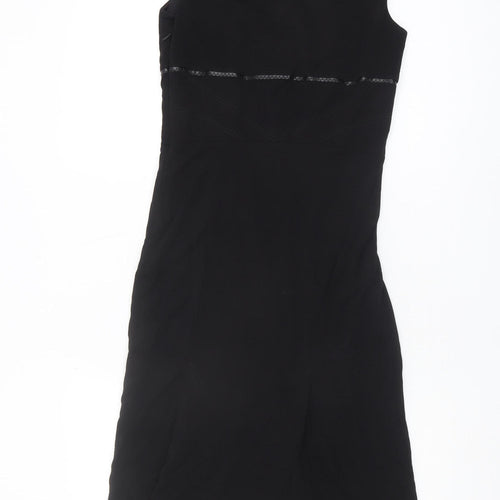 Karen Millen Women’s Black Viscose Sleeveless Dress