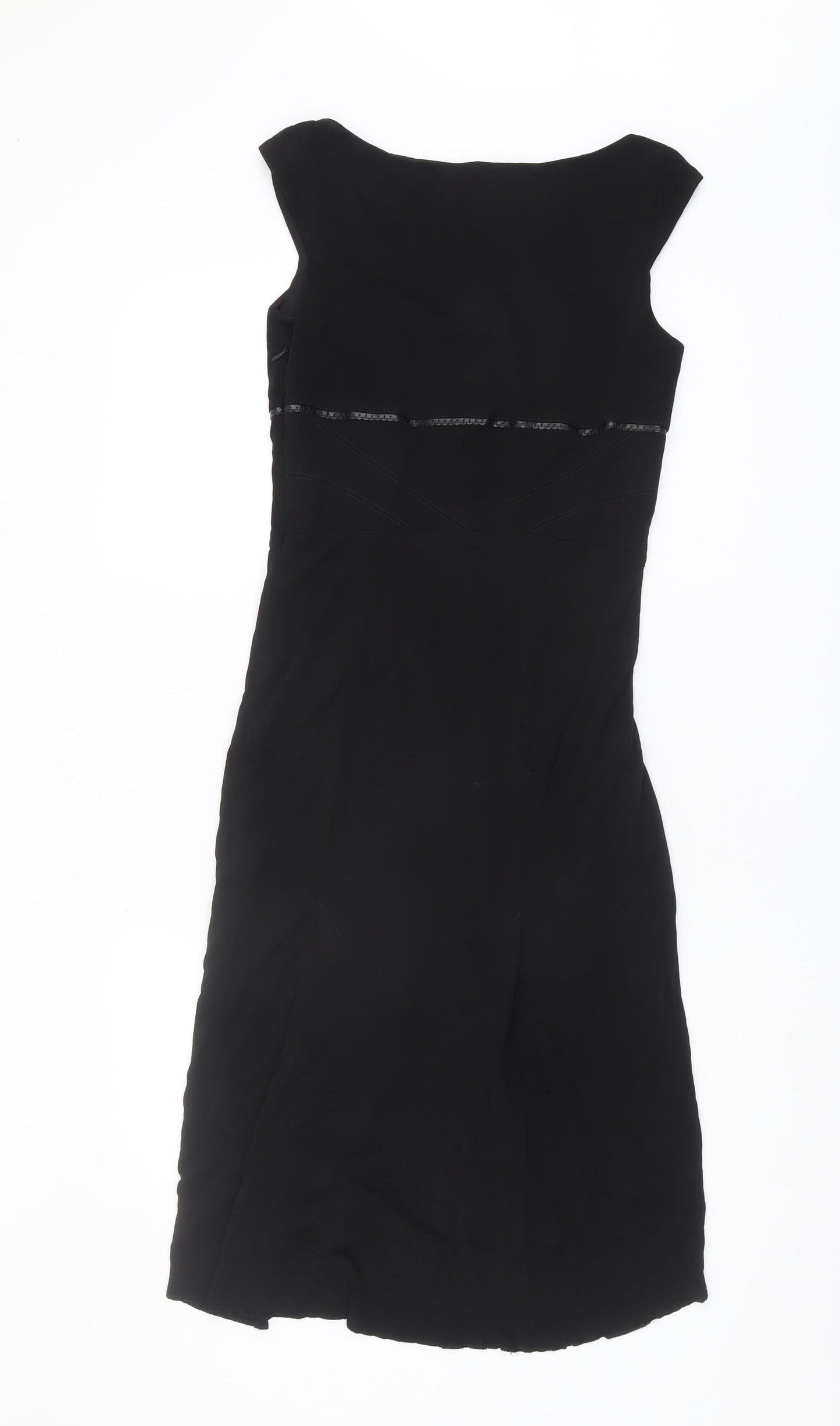 Karen Millen Women’s Black Viscose Sleeveless Dress