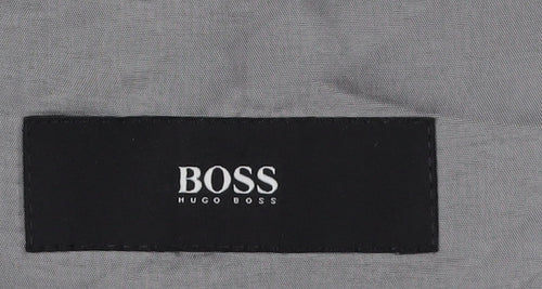 BOSS Men's Black Long Blazer Size 42L Formal Style